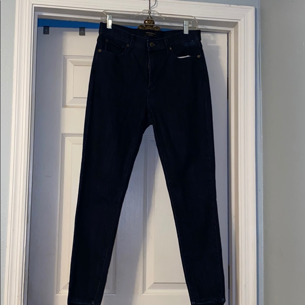 Banana republic high rise skinny jeans